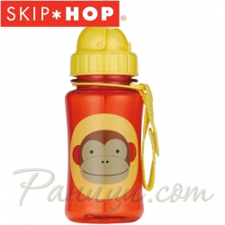 Skip Hop Шише със сламка Zoo Маймунка 252303 Skip Hop Шише със сламка Zoo Маймунка 252303